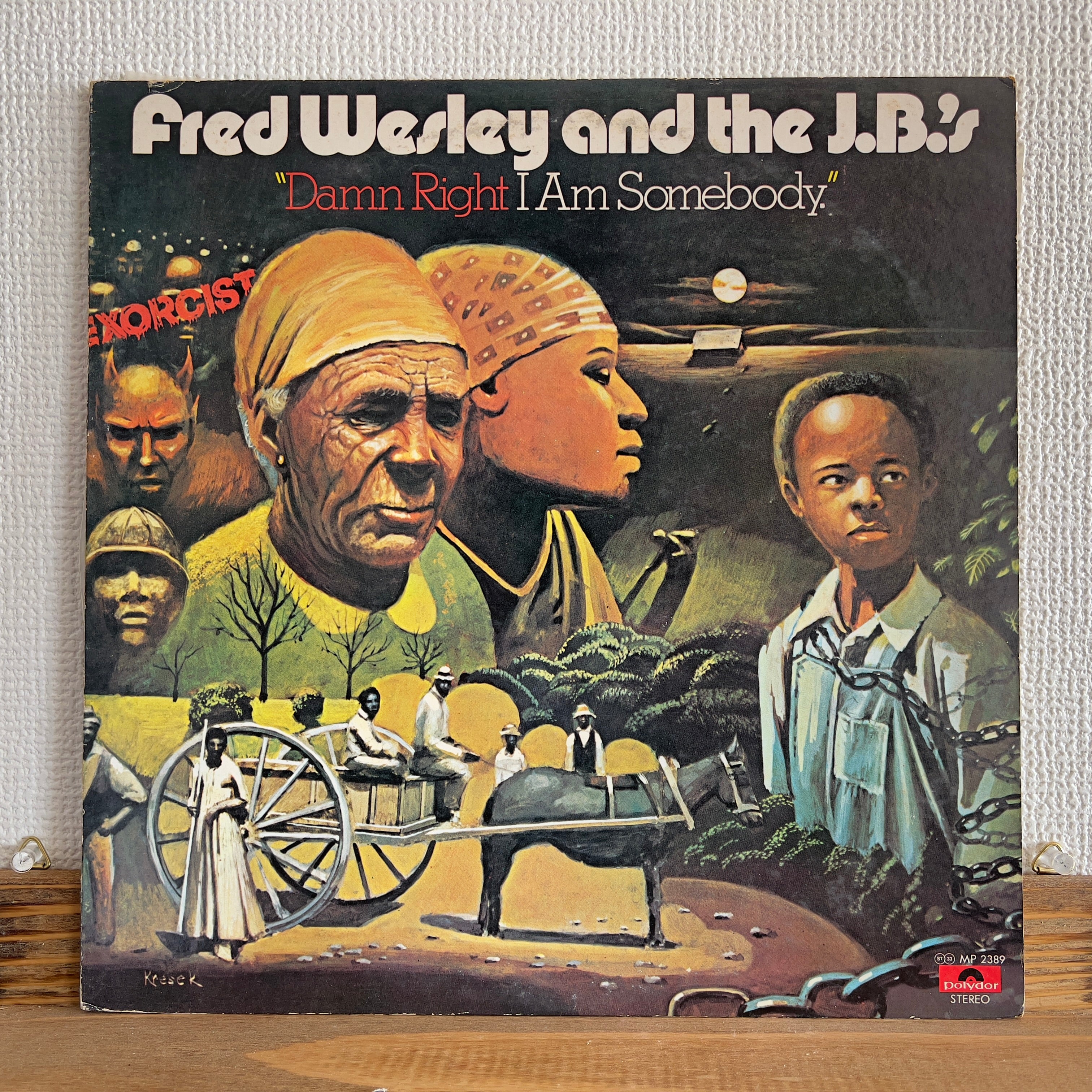 洋楽 Fred Wesley &The J.B.'s Damn Right I Damn Right I Am Somebody - フレッド・ウェズリー&ザ・JBズの