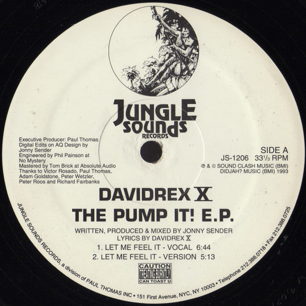 Davidrex X - The Pump It! E.P.