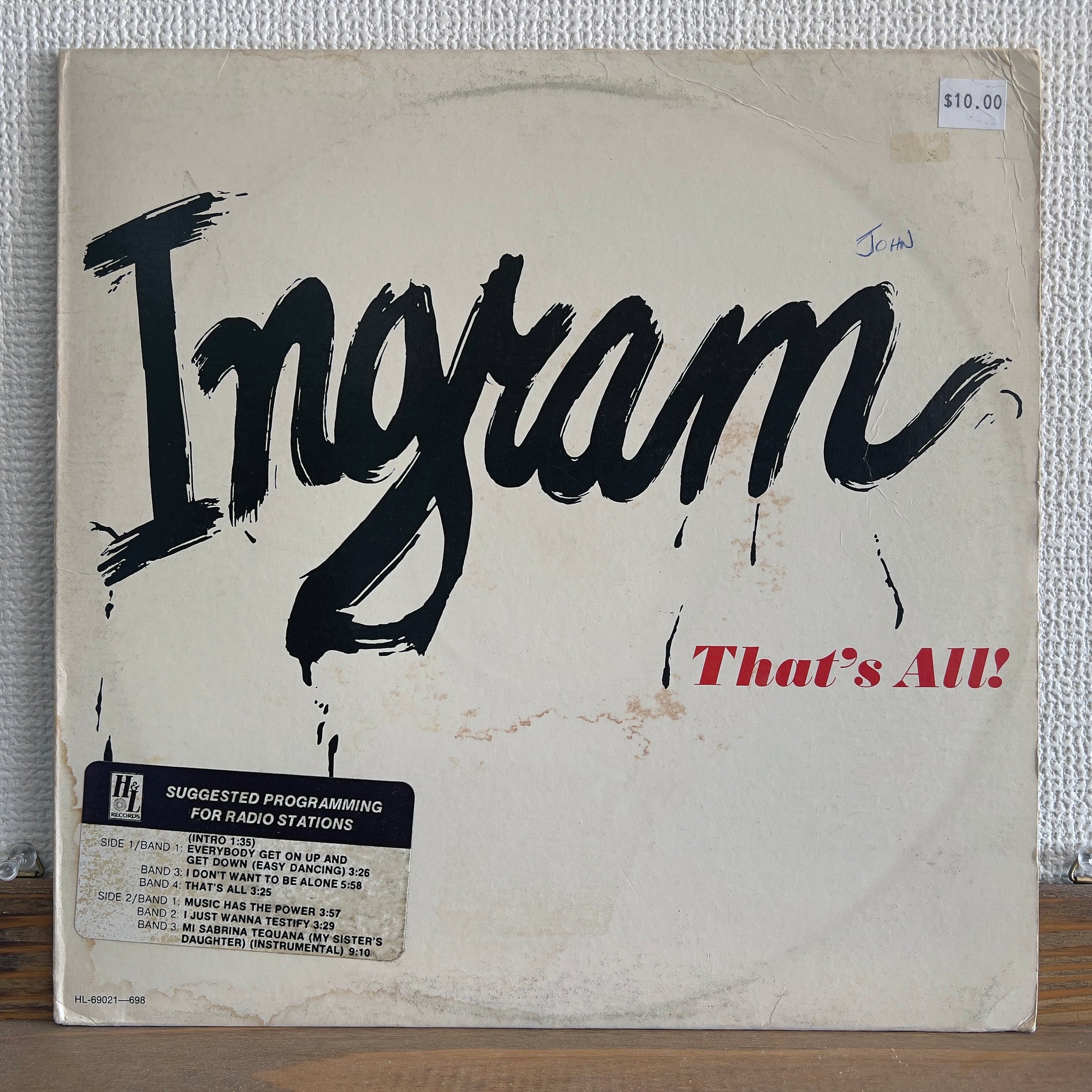 Ingram - That's All