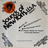 Sounds Of New York, U.S.A. Volume 1 - The Big Break Rapper Party (Hit Makers Of America) 2LP vinyl record