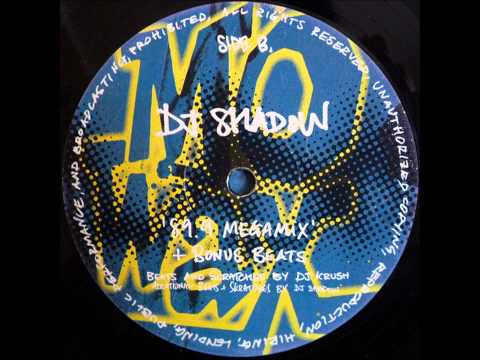 DJ Krush / DJ Shadow ‎- A Whim / 89.9 Megamix + Bonus Beats