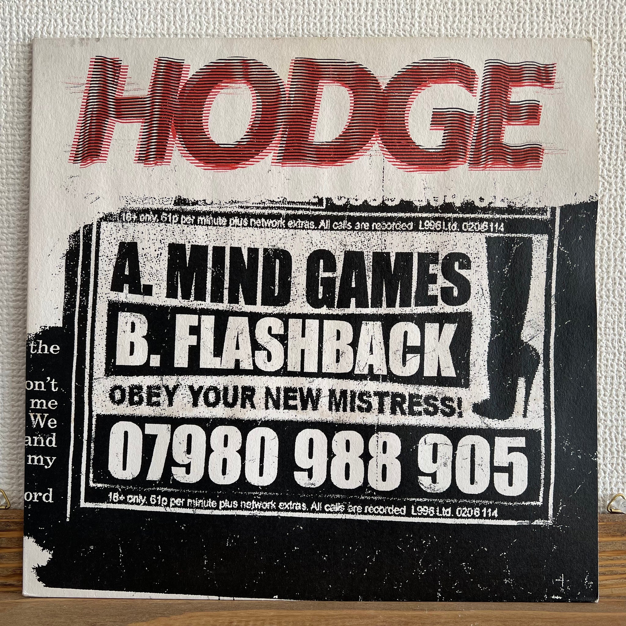 Hodge - Mind Games / Flashback