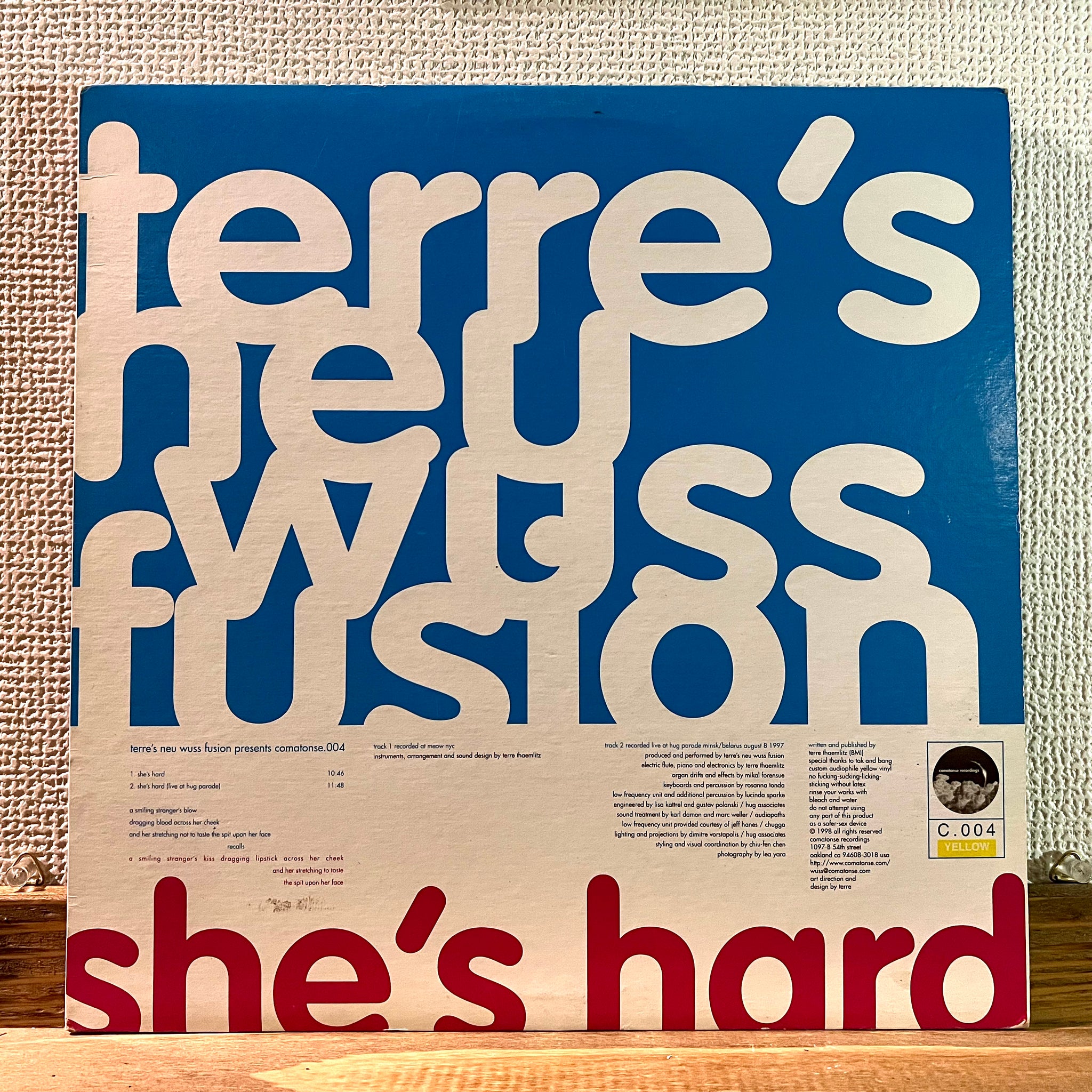 Terre's Neu Wuss Fusion - She's Hard
