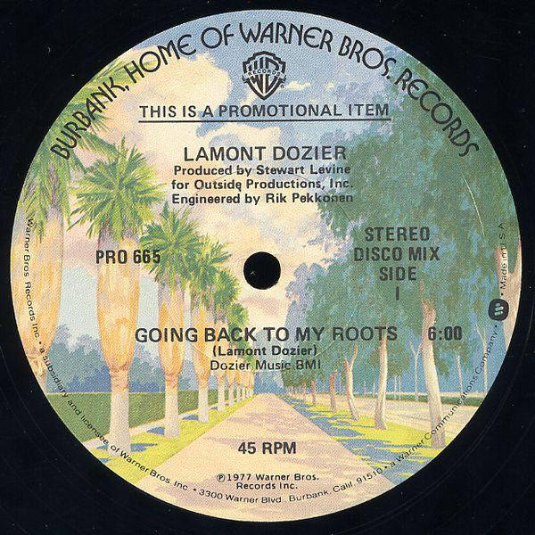 Lamont Dozier - Going Back To My Roots | Warner Bros. Records