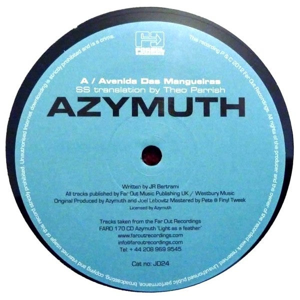 Azymuth - Avenida Das Mangueiras (SS Translation By Theo Parrish)