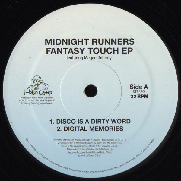 Midnight Runners Featuring Megan Doherty - Fantasy Touch EP
